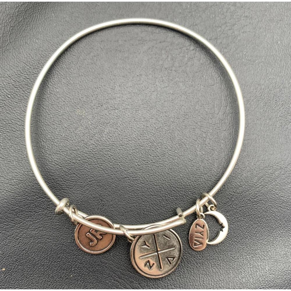 Zyia Active Silver Tone JR Representative Rank Bracelet